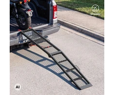 Wiltec sulankstoma pakrovimo rampa motociklams ir keturračiams, 203 cm, 340 kg, 62802