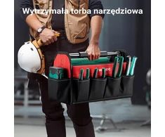 Wiltec sulankstomas įrankių krepšys su 14 kišenių, iki 30 kg, modelis 65375