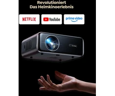 WiMiUS išmanusis projektorius Full HD 1080p, 1000 ANSI lm, Wi-Fi 6, Bluetooth P62 Pro