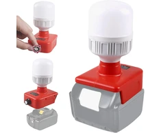 WIYETY akumuliatorinė darbo lempa Einhell 18 V, LED 12 W, 350–1300 lm, ERQD155