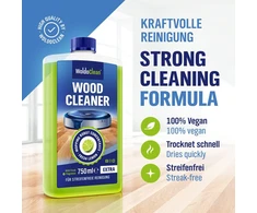 WoldoClean grindų valiklis grindų plovimo robotams, medinėms grindims, 750 ml, 9844
