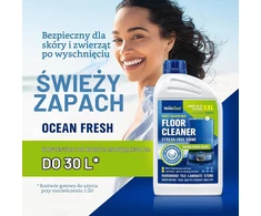 WoldoClean grindų valiklis grindų plovimo robotams, 1,5 l, be putų, modelis 9333