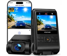 WOLFANG automobilinis vaizdo registratorius 2,5K Wi-Fi su naktiniu matymu, 170° WD04