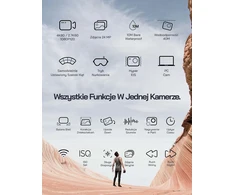 WOLFANG sporto kamera 4K 60 FPS, 20 MP, Wi-Fi, atspari vandeniui iki 40 m GA420