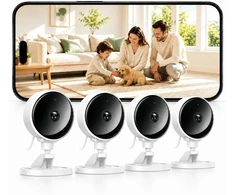 WOLFANG vidaus stebėjimo kamera Wi-Fi 1080p su naktiniu matymu WS01