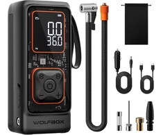 WOLFBOX nešiojamas oro kompresorius padangoms 150 PSI, 12000 mAh, MegaFlow24-NEW