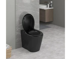 WOLTU ovalus duroplasto tualeto dangtis su Softclose ir Quick-Release funkcijomis W0ITT1002