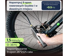 Woowind Ventus Ride Przenośny kompresorius rowerowy