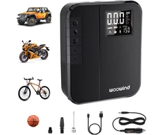 Woowind nešiojamas oro kompresorius padangoms 150 PSI, 12 V, 40 l/min, LP1