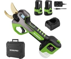 WORKPRO 12V akumuliatorinės elektrinės sodo žirklės W159048A