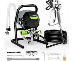 WORKPRO beorio dažymo agregatas 700 W, 3 slėgio lygiai, 1.2 l/min našumas, 200 bar