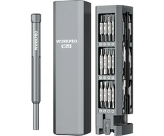 WORKPRO precizinių atsuktuvų rinkinys 60 vnt. su magnetiniais antgaliais W021846A