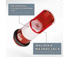 WORKPRO smūginio suktuvo galvutė 21 mm, 1/2 col., CR-MO plienas, W074584AE