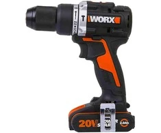 WORX belaidis smūginis gręžtuvas 20 V, 60 Nm, bešepetėlinis variklis, 2 greičiai, WX352