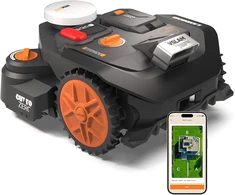 WORX vejapjovės robotas Landroid Vision Cloud WR306E 2WD, AI kliūčių atpažinimas, RTK navigacija