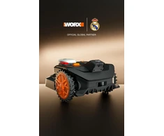 WORX vejapjovės robotas Landroid Vision Cloud 2WD, AI kliūčių atpažinimas, plotams iki 400 m², WR304E