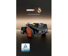 WORX vejapjovės robotas Landroid Vision Cloud WR306E 2WD, AI kliūčių atpažinimas, RTK navigacija