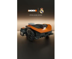 WORX vejapjovės robotas su akumuliatoriumi, AI kliūčių atpažinimu, iki 3000 m², WR330E