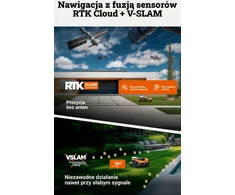 WORX vejapjovės robotas Vision Cloud 2WD, RTK+VSLAM navigacija, AI kliūčių atpažinimas WR305E