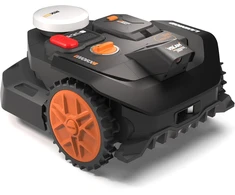 WORX vejapjovės robotas Vision Cloud WR304E 2WD su garažu, AI kliūčių aptikimas, 400 m², be laido