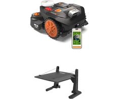 Worx vejapjovės robotas Vision Cloud WR306E 2WD su garažu, RTK Cloud navigacija, 500 m² be ribinio laido