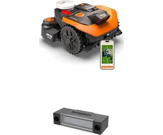 Worx Vision Cloud WR308E vejapjovės robotas 2WD, naktinio pjovimo modulis, be ribinio laido, 800 m²