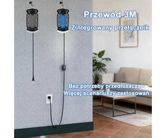 WUEAOA vabzdžių naikinimo lempa 15 W UV, 4200 V, LED, IPX4, KN-02/05