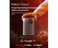 XGIMI nešiojamasis projektorius Full HD, 700 ISO lm, Google TV, Halo+ GTV