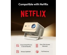 Xgody išmanusis projektorius 1080p 700 ANSI Wi-Fi 6 Bluetooth 5.4 N6Pro-FR