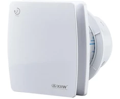 XIIW tyliai veikiantis vonios ventiliatorius su laikmačiu, atbuliniu vožtuvu, 100 mm, 12 W, 34 dB