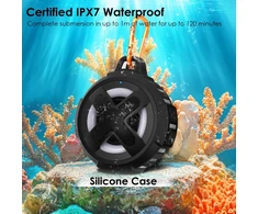 Xleader belaidė Bluetooth kolonėlė dviračiui, IPX7, 10 W, silikoninis korpusas, X8BKPRO-V2