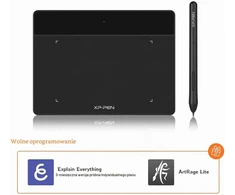 XP-Pen Deco Fun XS grafinė planšetė su P01 rašikliu, 8192 spaudimo lygių