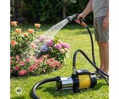 XPOtool daugiapakopis išcentrinis vandens siurblys 10200 l/h 1650 W, 65 m, modelis 63907