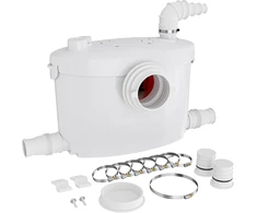XPOtool nuotekų siurblys su smulkintuvu 400 W, 135 l/min, 8.5 m, modelis 62738