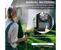 Xtsuen automatinis laistymo laikmatis su LCD ekranu, IPX5, 2 režimų, M02B-2T