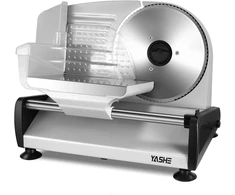 YASHE elektrinė maisto pjaustyklė 150 W su 19 cm nerūdijančio plieno disku SL-518-150W