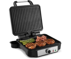 YASHE Panini kontaktinis grilis 1800 W, 210–250 °C, atidaromas 180°, SW-3018