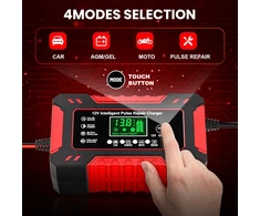 YDBAO automobilinis akumuliatoriaus įkroviklis 12 V 6 A