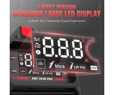 YESWELDER inverterinis MMA suvirinimo aparatas 205 A su Lift TIG ARC-205D-EU