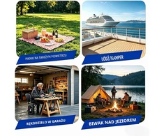 Yinleader įtampos keitiklis 12 V į 230 V, 1500 W, 2 AC lizdai, USB 1500W12VLCD-H-M-EU