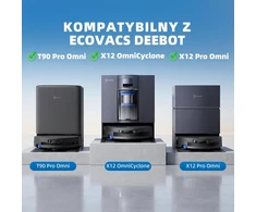 Yivy roboto dulkių siurblio priedų rinkinys ECOVACS DEEBOT X12 OmniCyclone, 20 dalių