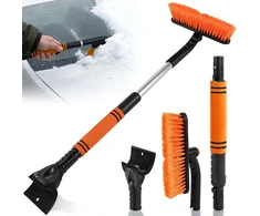 YIYICO teleskopinis automobilio sniego šepetys su ledo grandikliu 55–73 cm Grattoir01