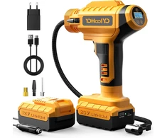 YOHOOLYO nešiojamas akumuliatorinis oro kompresorius 150 PSI, 12 V, LS4094