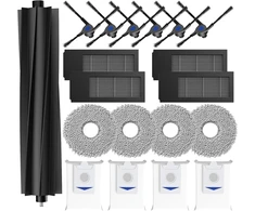 Yoneenair 19 dalių priedų rinkinys robotams dulkių siurbliams Ecovacs Deebot X2 Omni, X2 ir X2 Pro