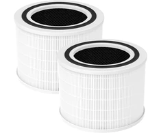 Yoneenair oro valytuvo pakaitiniai filtrai LEVOIT Core 200S, 3 pakopų filtravimas, 2 vnt., Core 200S-RF