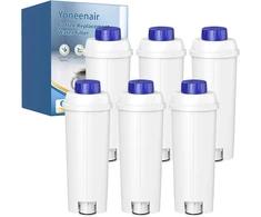 Yoneenair vandens filtrai kavos aparatams DeLonghi DLSC002, 6 vnt.