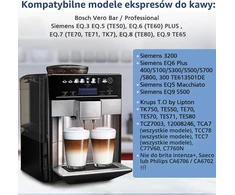 Yoneenair vandens filtrai Siemens EQ kavos aparatams, 6 vnt.
