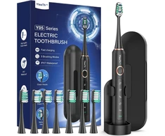 YTEATH PRO soninis elektrinis dantų šepetėlis su 8 galvutėmis ir 5 režimais Y05U