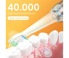 YUNCHI elektrinis soninis dantų šepetėlis C2, 40 000 vibr./min., USB-C