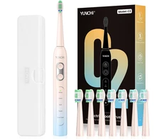 YUNCHI soninis elektrinis dantų šepetėlis 40 000 VPM, USB-C, 5 režimai, C2